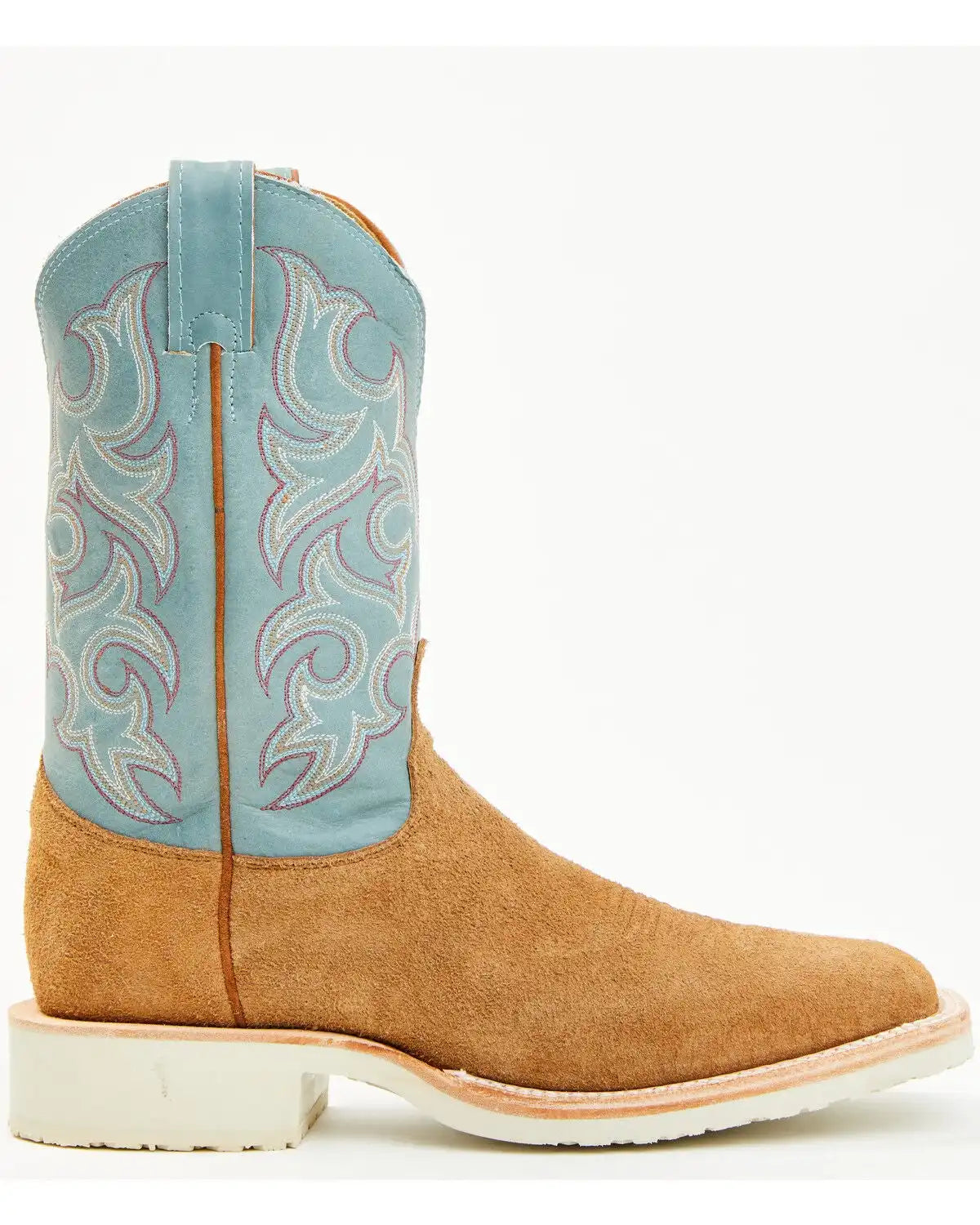 Justin Men's Alamo Roughout Performance Western Boots - Broad Square Toe