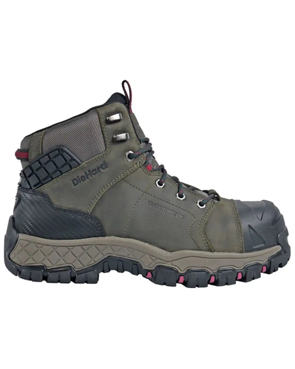 Die Hard Men's Comet 6" Lace-Up Work Boots - Composite Toe