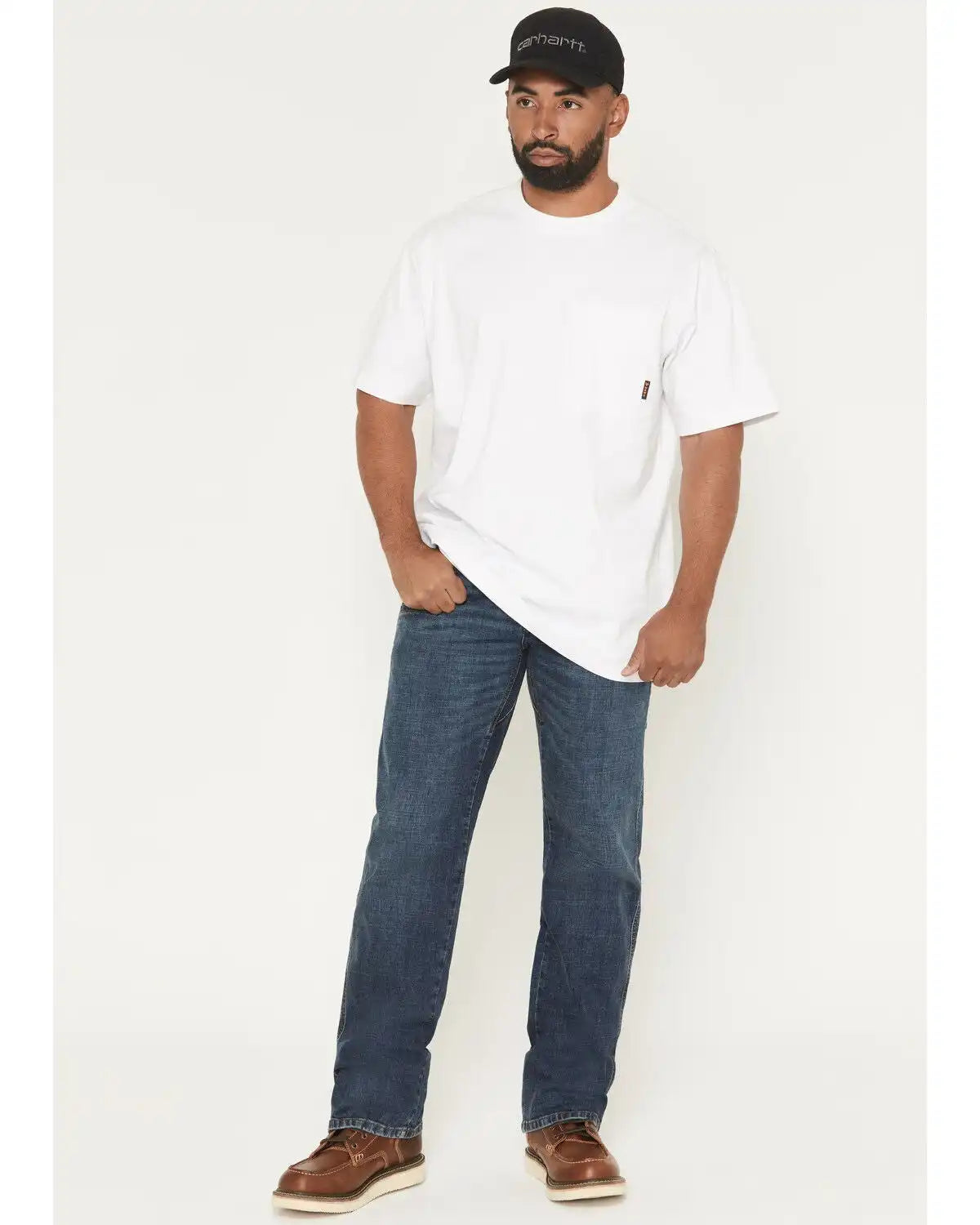 Hawx Men's Tyler Wash Straight Stretch Denim Jeans