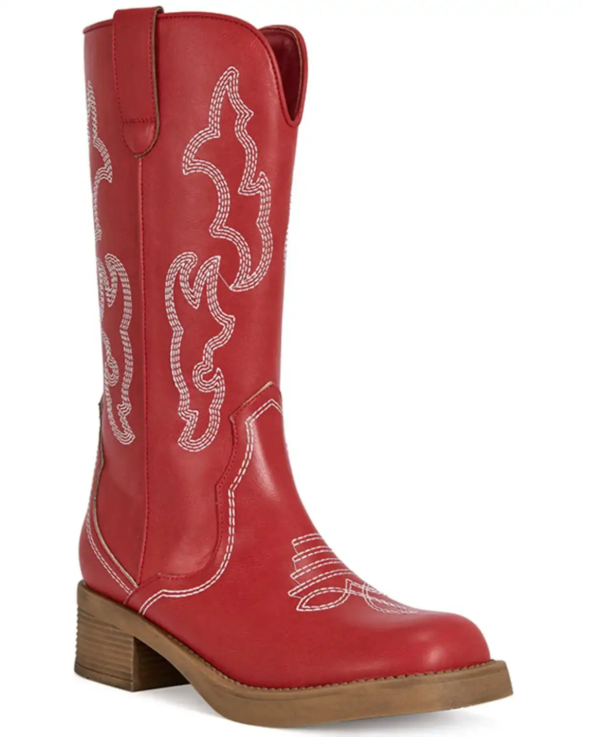 Azalea Wang Women's Mariana Western Boots - Square Toe