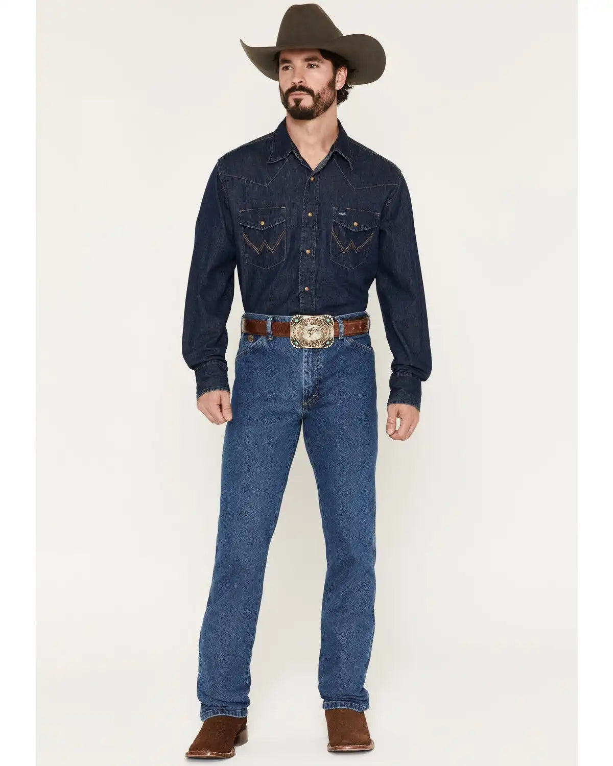 Wrangler Men's George Strait 936 Cowboy Cut Slim Jeans