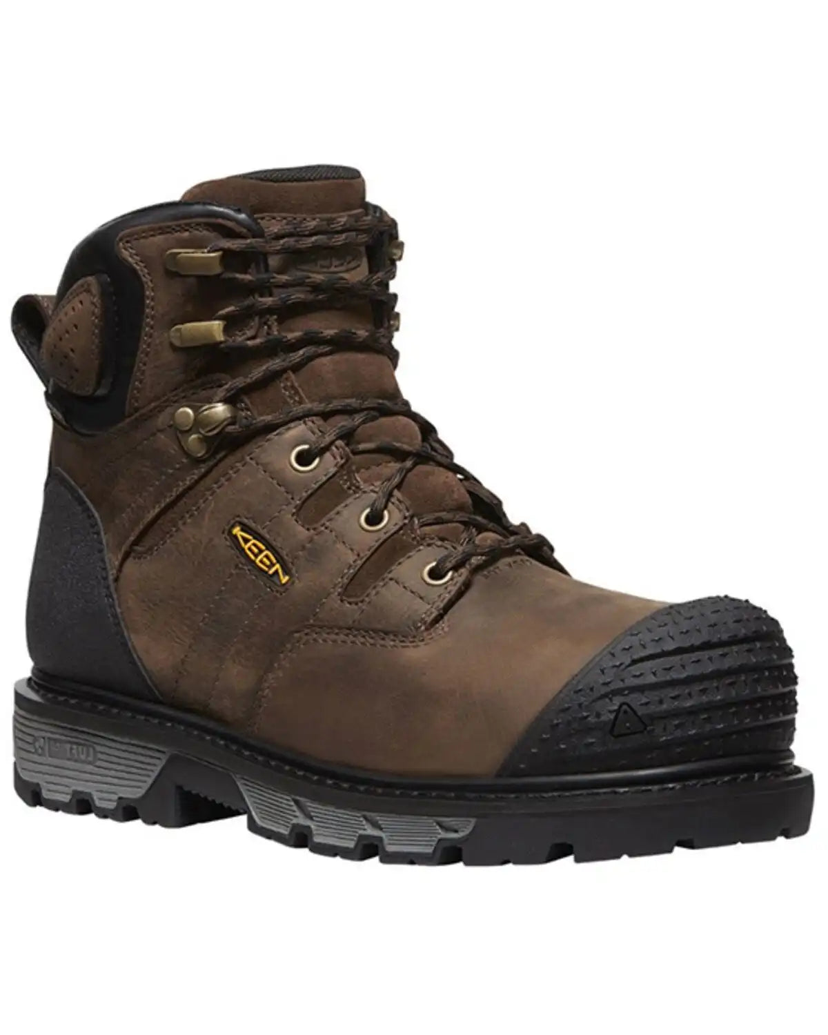 Keen Men's 6" Camden Waterproof Work Boots - Carbon Fiber Toe