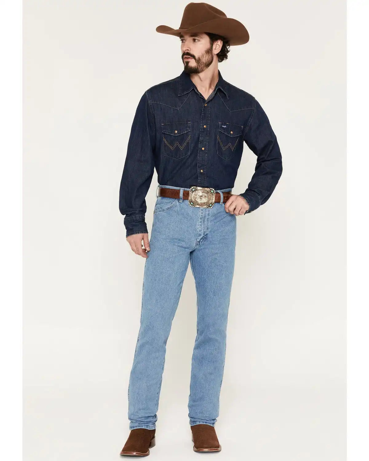 Wrangler Men's 936 Cowboy Cut Slim Fit Prewashed Jeans