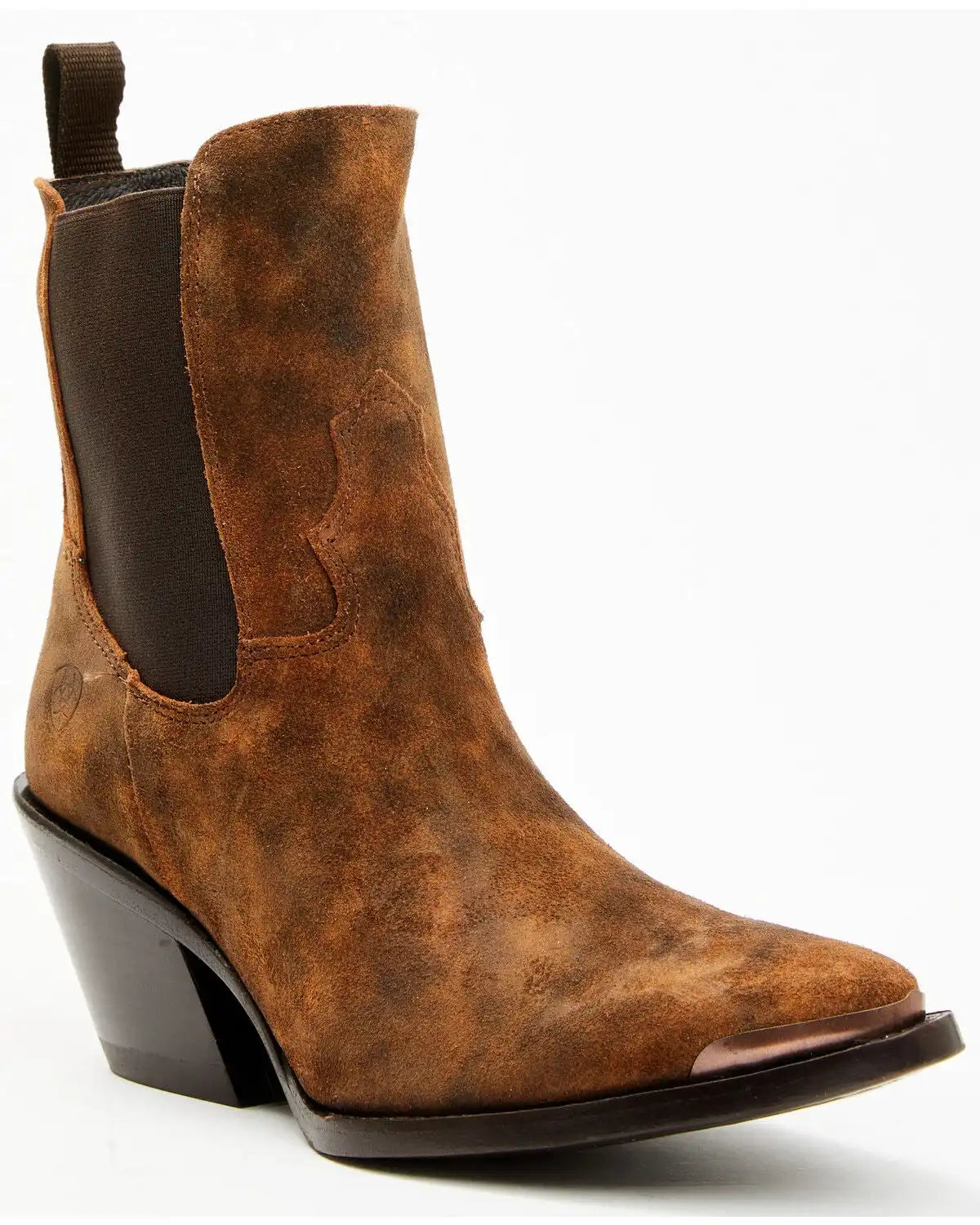 Ariat Women's Shiloh Suede Booties - Round Toe