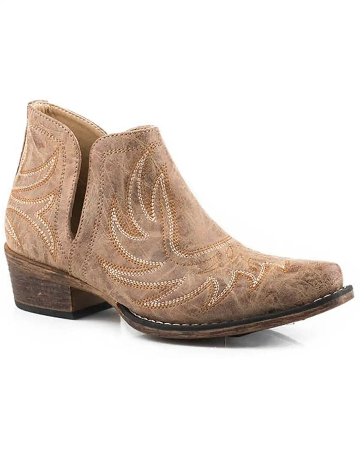 Roper Women's Ava Vintage Western Booties - Snip Toe