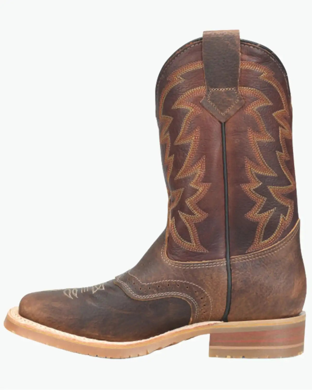 Double H Men's 11" Bowie USA Roper Performance Western Boots - Broad Square Toe