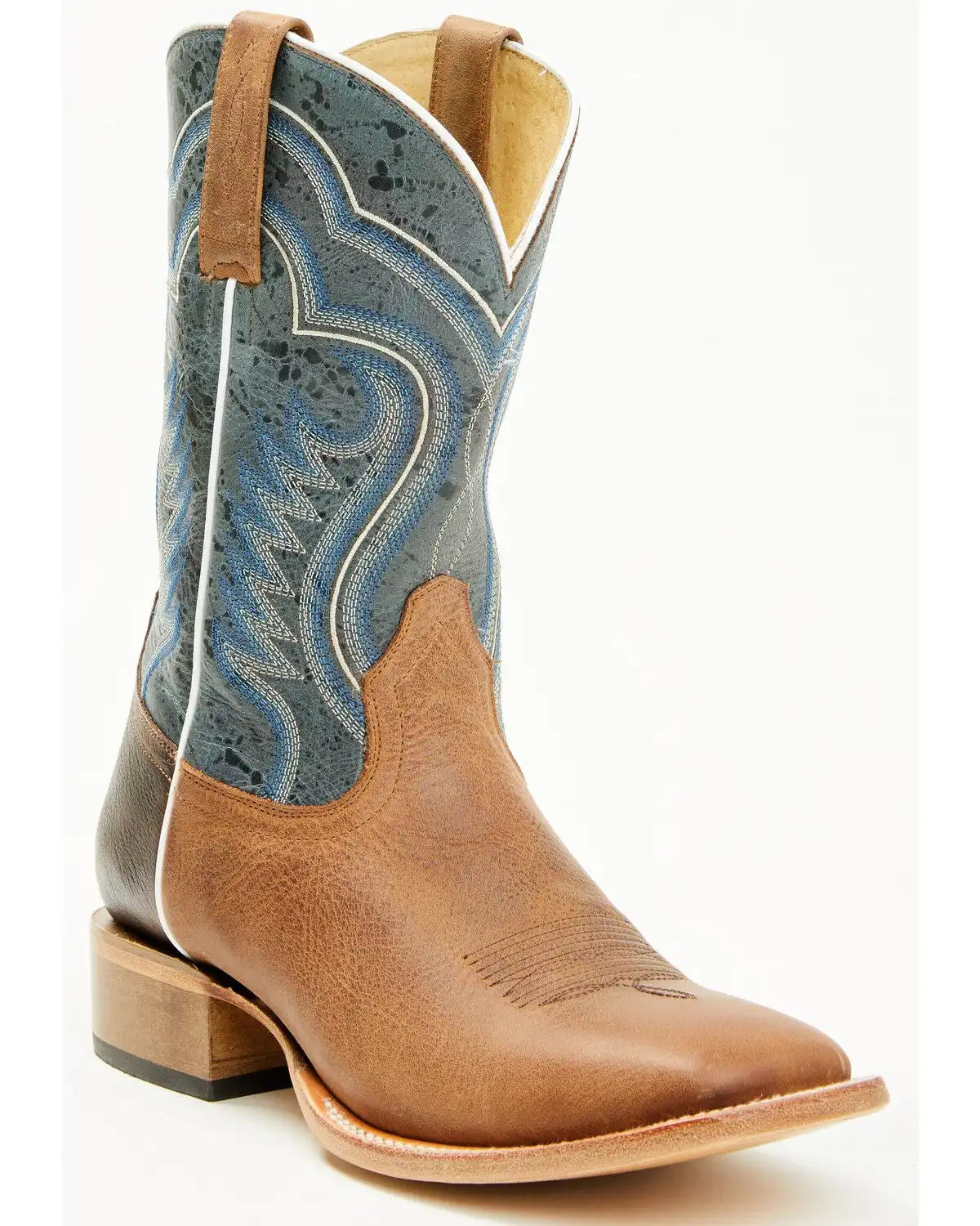 Cody James Men's Rover Blue Western Boots - Broad Square Toe