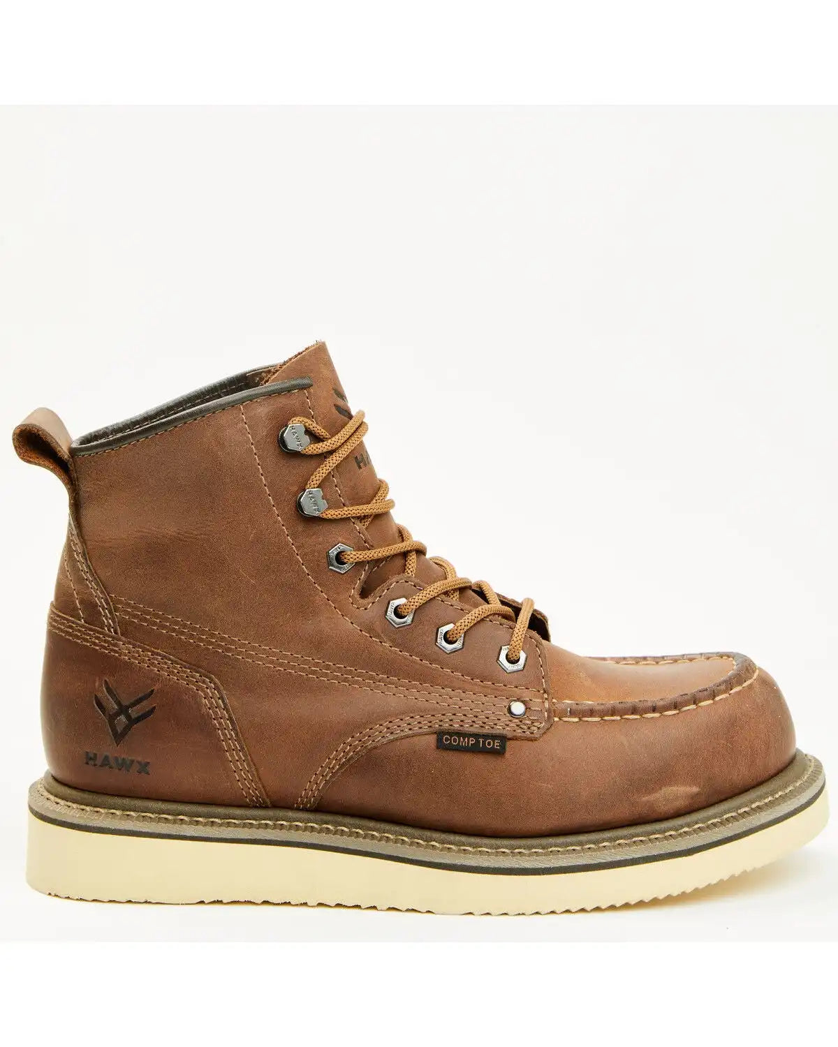 Hawx Men's 6" Lace-Up Work Boots - Composite Toe