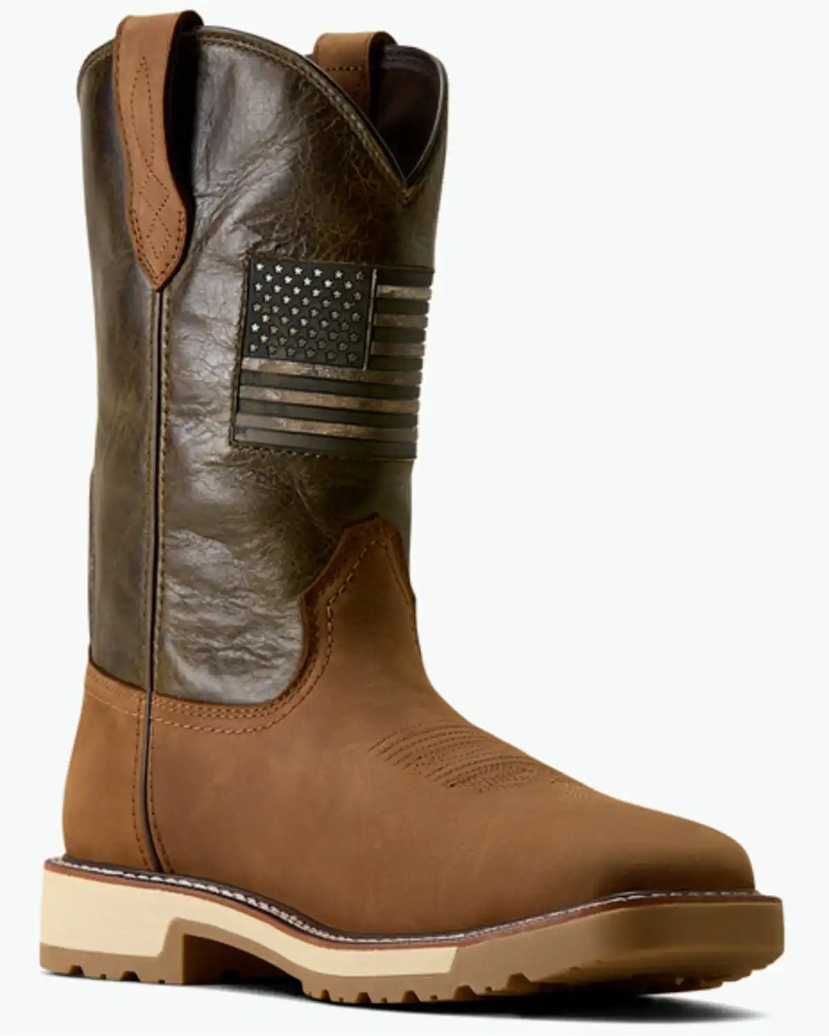 Ariat Men's Activator Patriot Pull-On Work Boots - Steel Toe