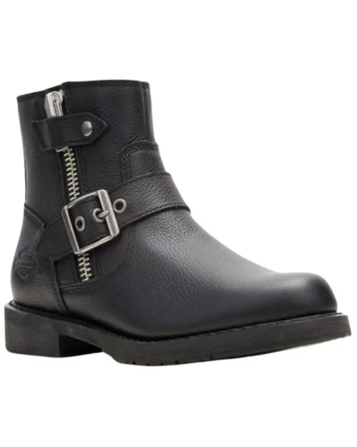 Harley Davidson Women's Addie Zip Motorcycle Boots - Round Toe