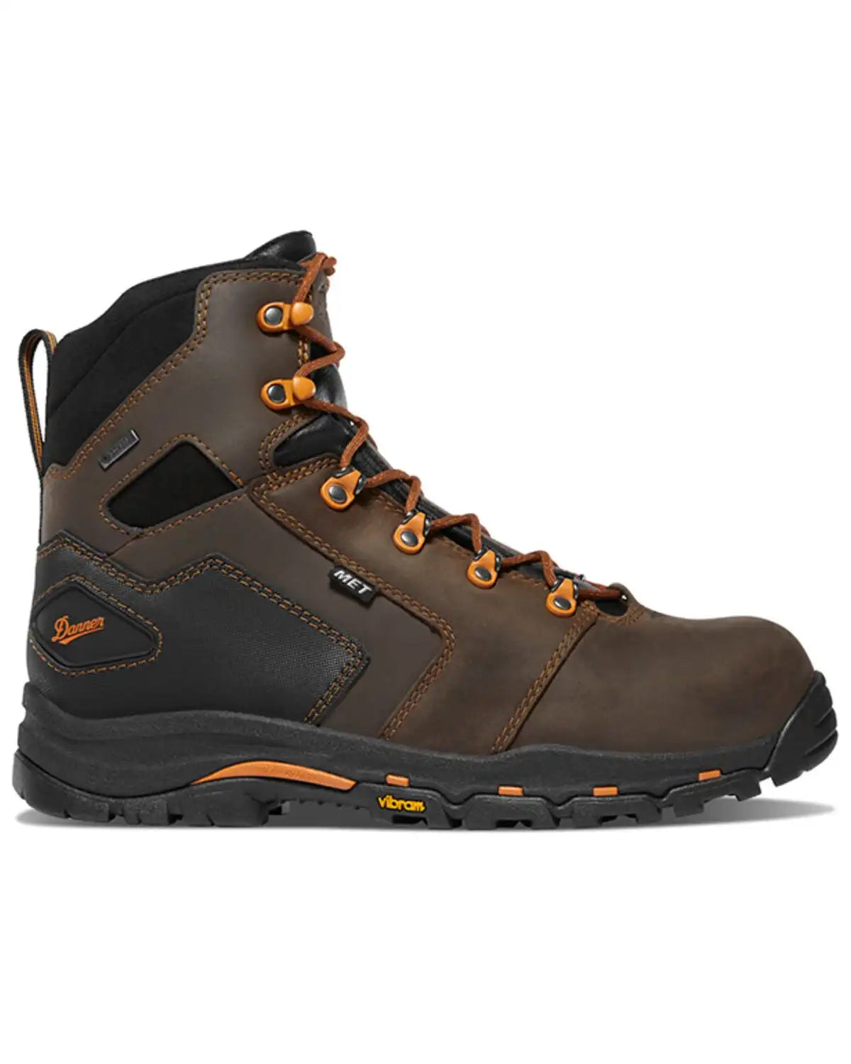 Danner Men's 6" Vicious Waterproof Work Boots - Composite Toe