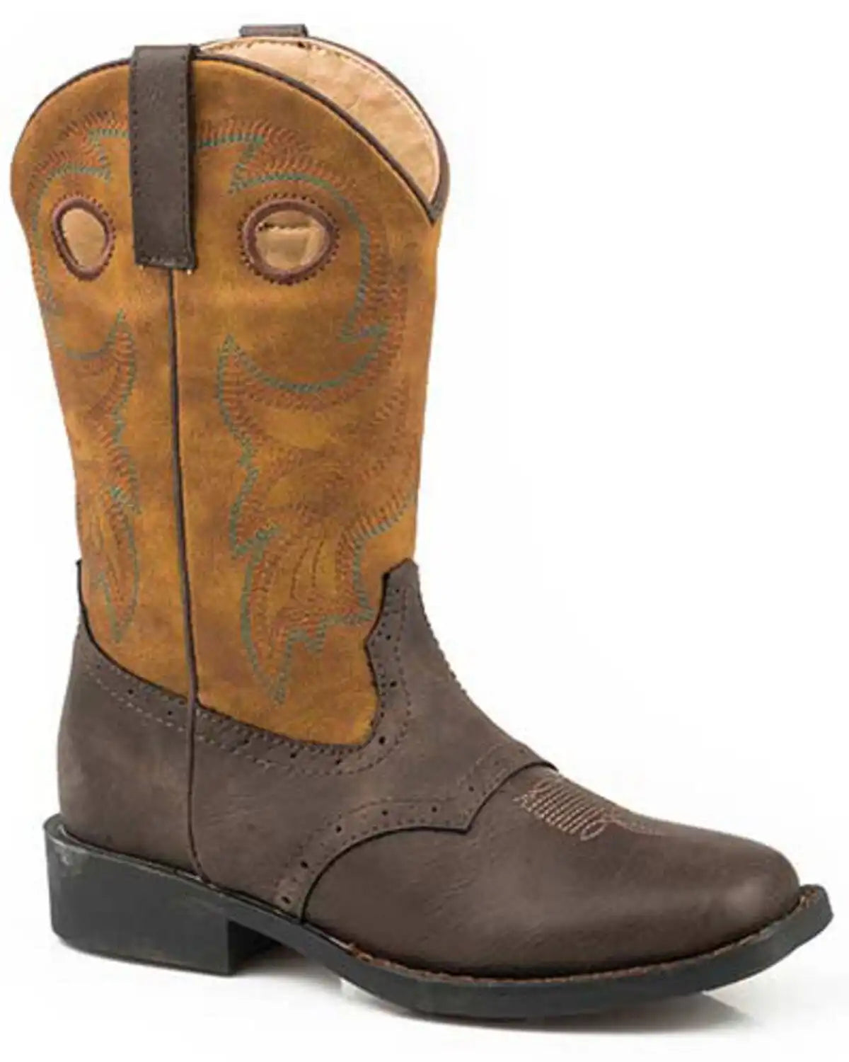 Roper Girls' Daniel Western Boots - Square Toe