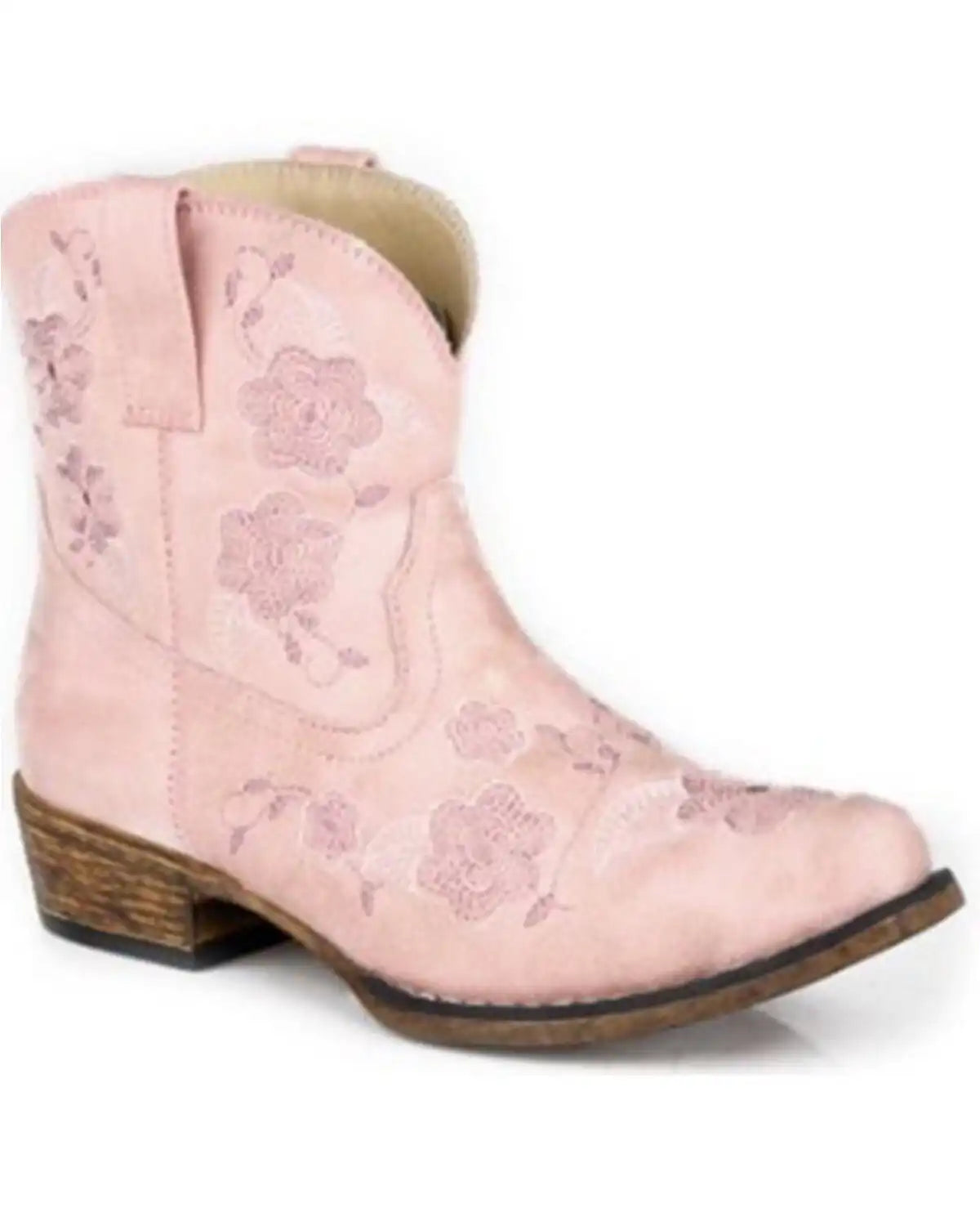 Roper Little Girls' Blossom Western Boots - Snip Toe