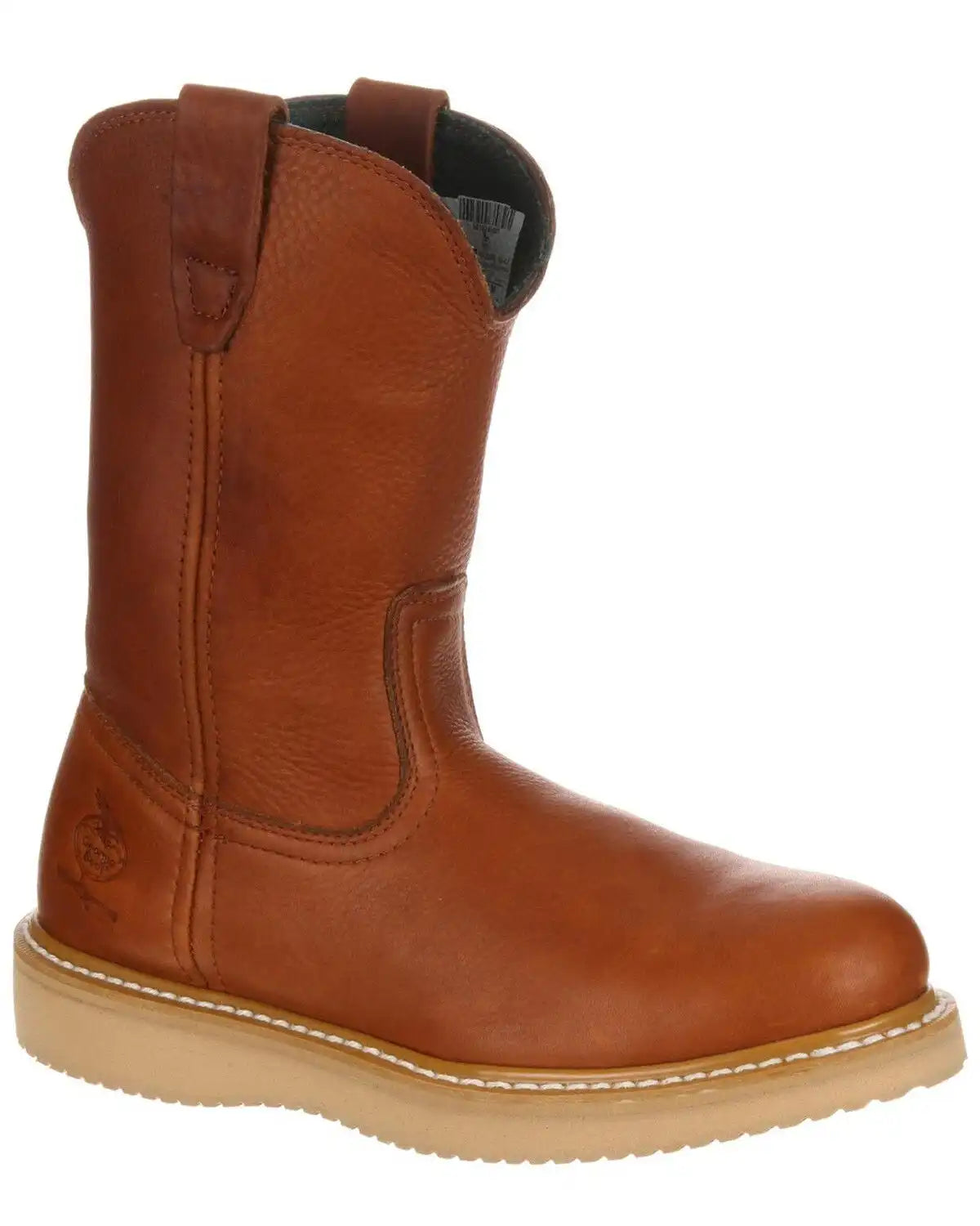 Georgia Boot Men's Wellington Barracuda Work Boots - Steel Toe
