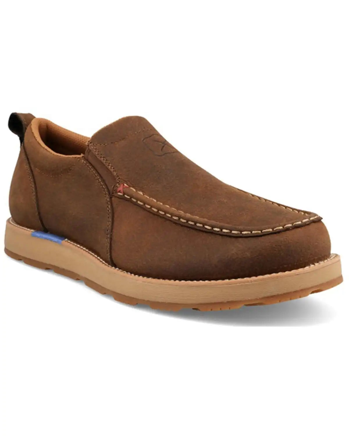 Twisted X Men's CellStretch® Wedge Sole Slip-On Casual Shoes - Moc Toe