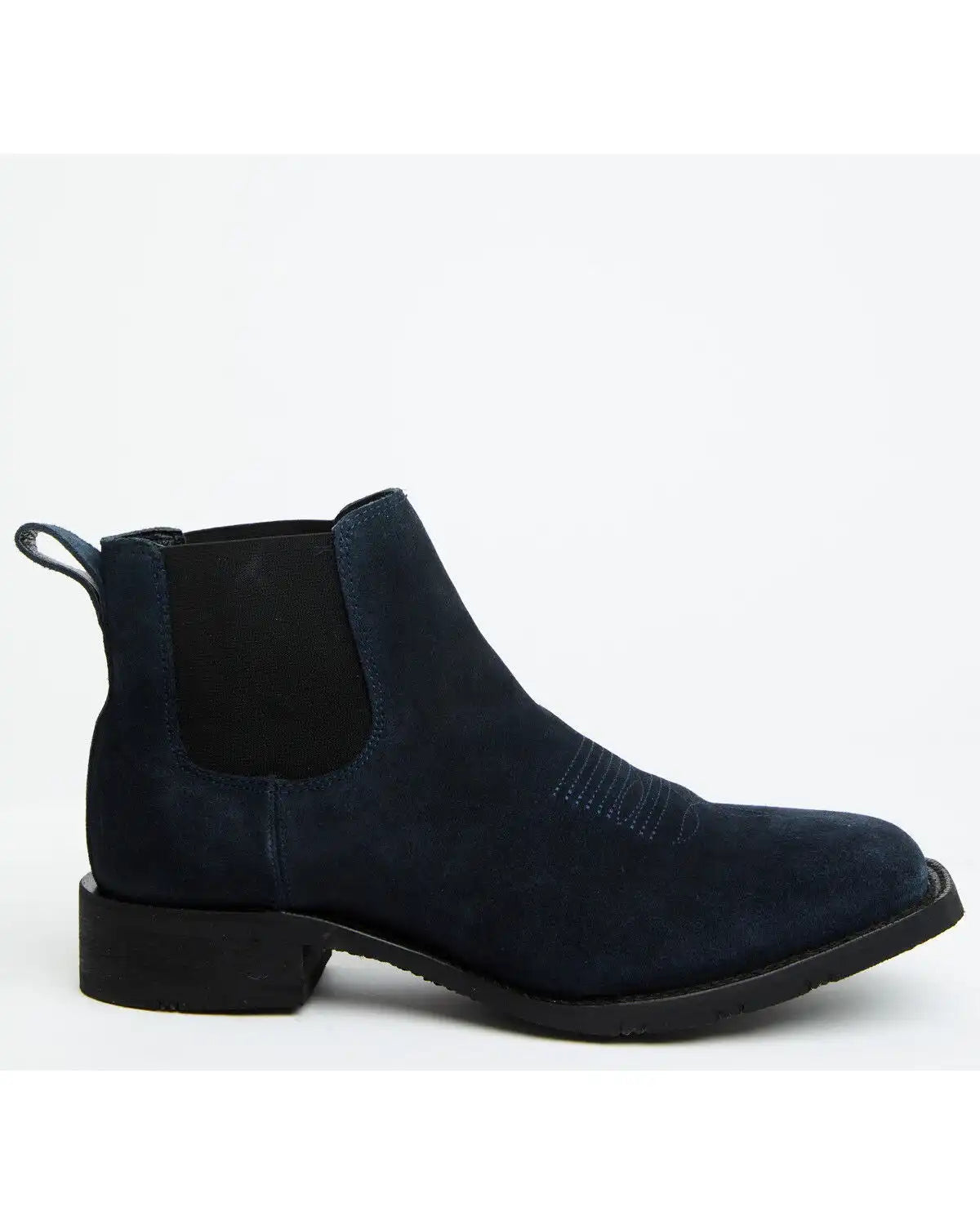 Laredo Men's Cambridge Suede Western Ankle Boots - Broad Square Toe