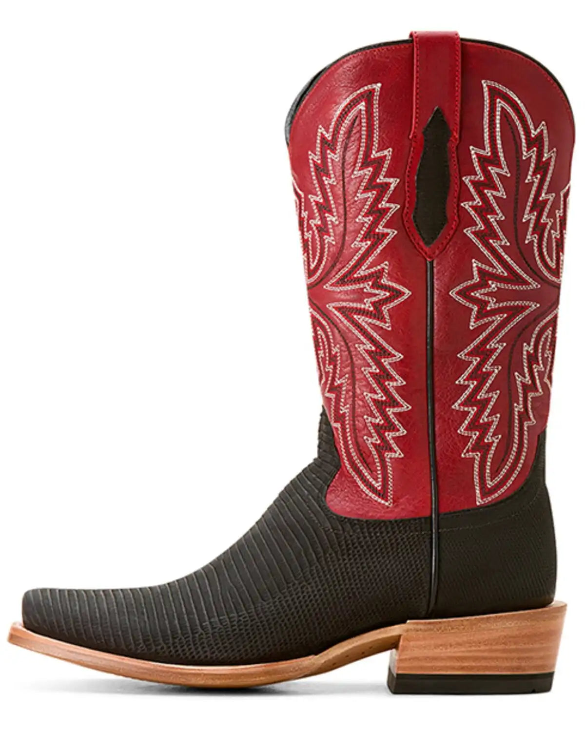 Ariat Men's Futurity Relentless Gold Rush Exotic Lizard Western Boots - Square Toe