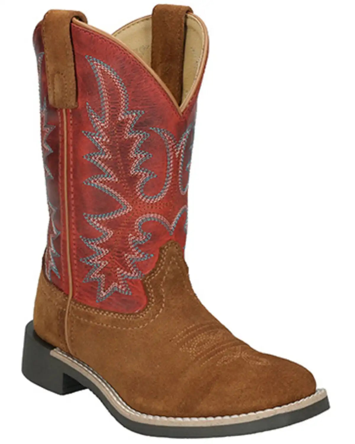 Smoky Mountain Boys' Briscoe Western Boots - Broad Square Toe