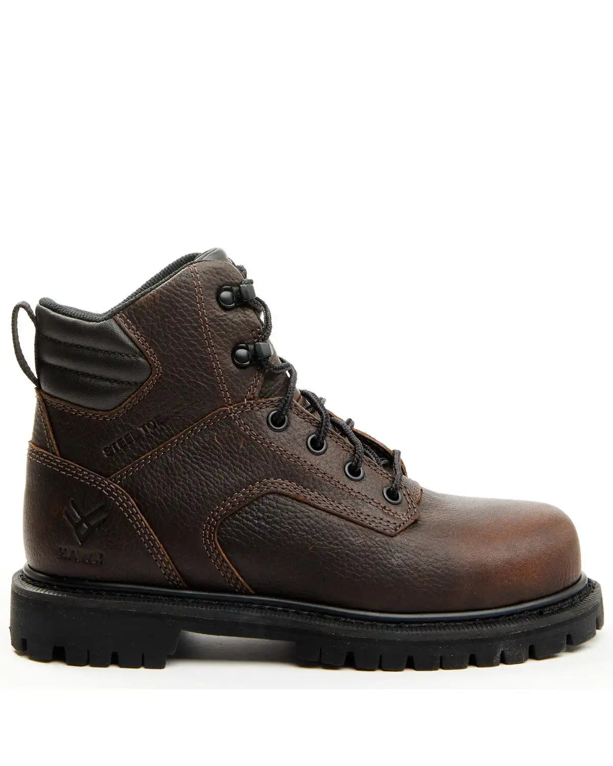 Hawx Women's 6" Lace-Up Work Boots - Steel Toe