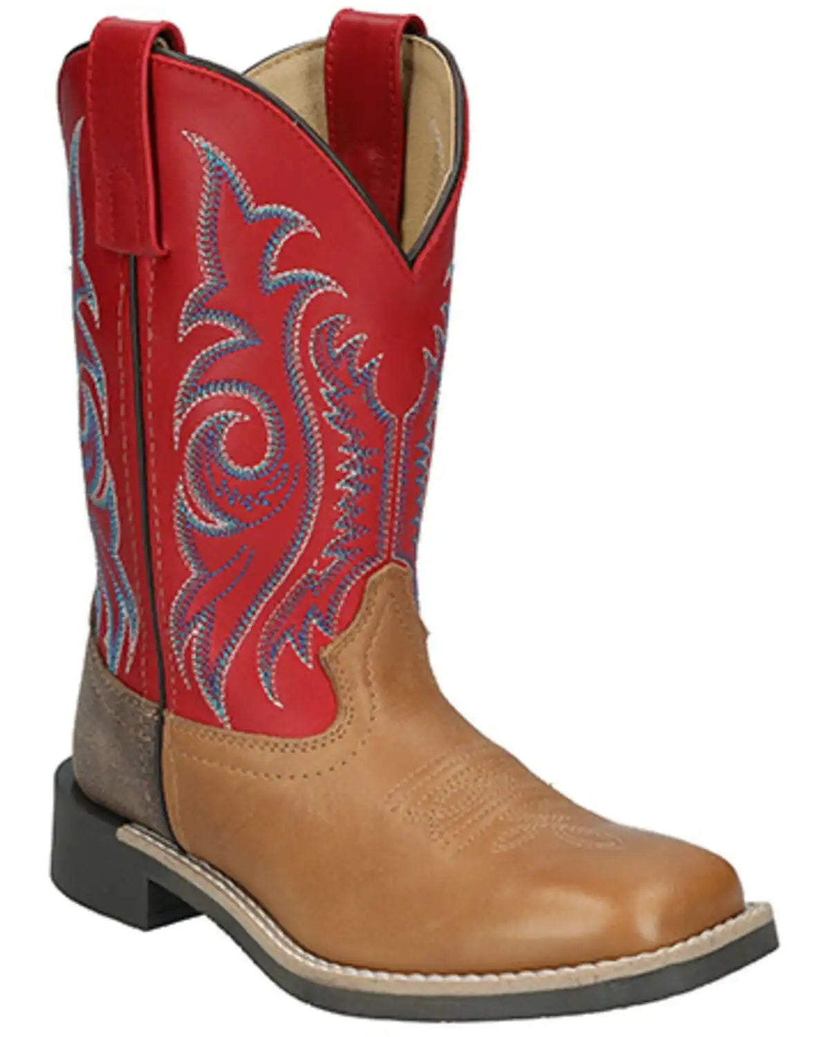 Smoky Mountain Boys' Barrett Western Boots - Broad Square Toe