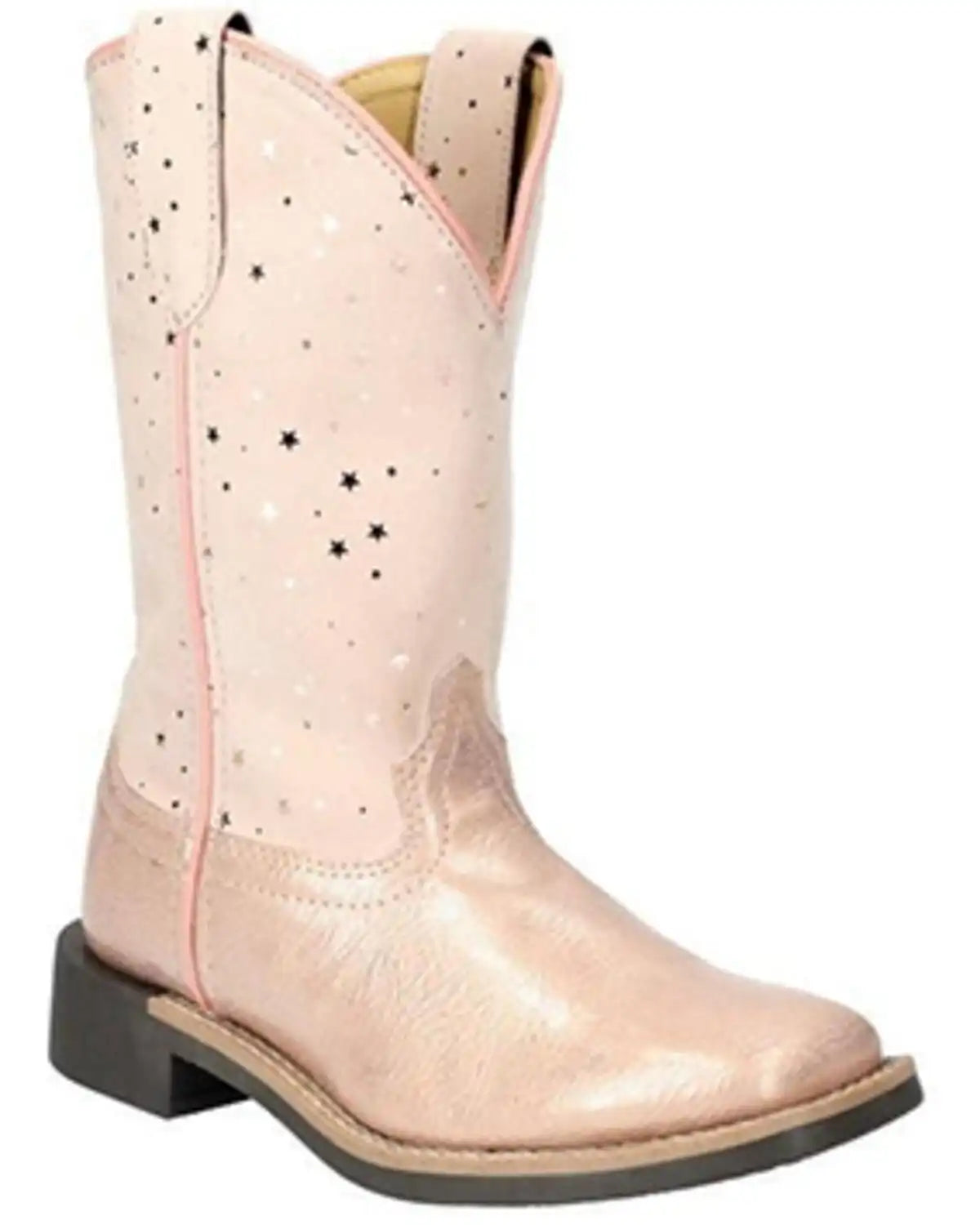 Smoky Mountain Girls' Starlight Western Boots - Square Toe
