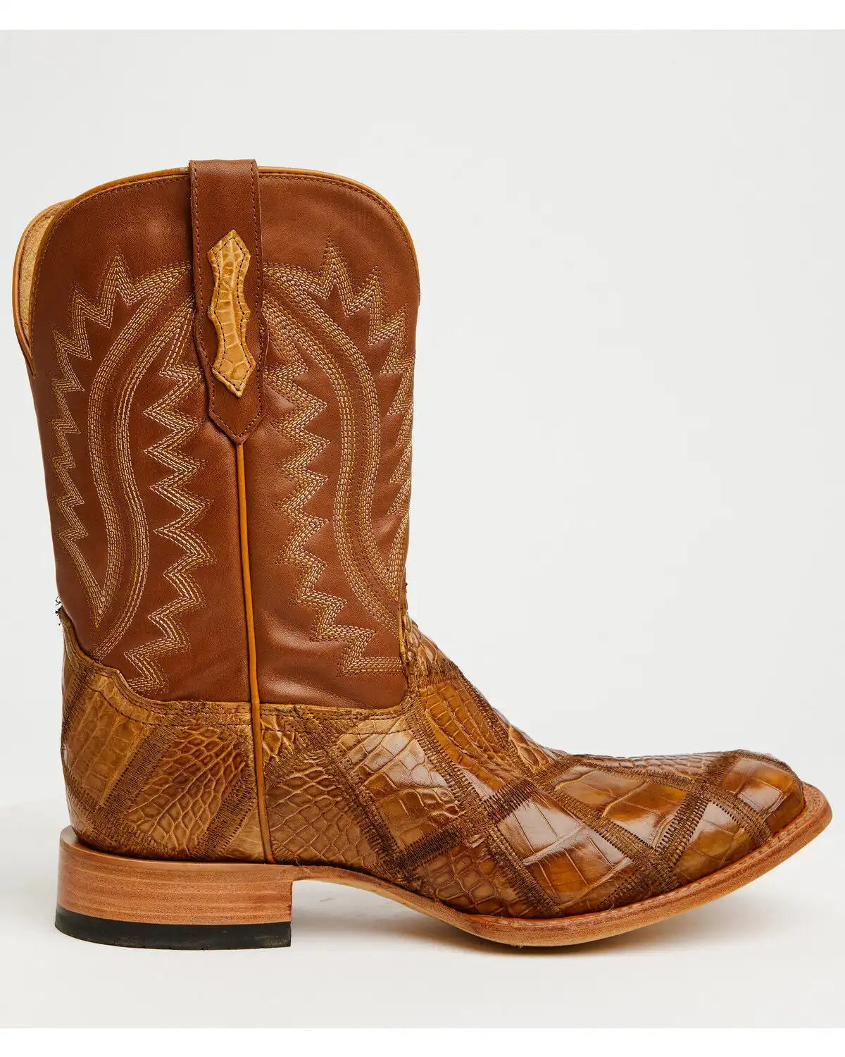 Cody James Men's Exotic American Alligator Western Boots - Broad Square Toe