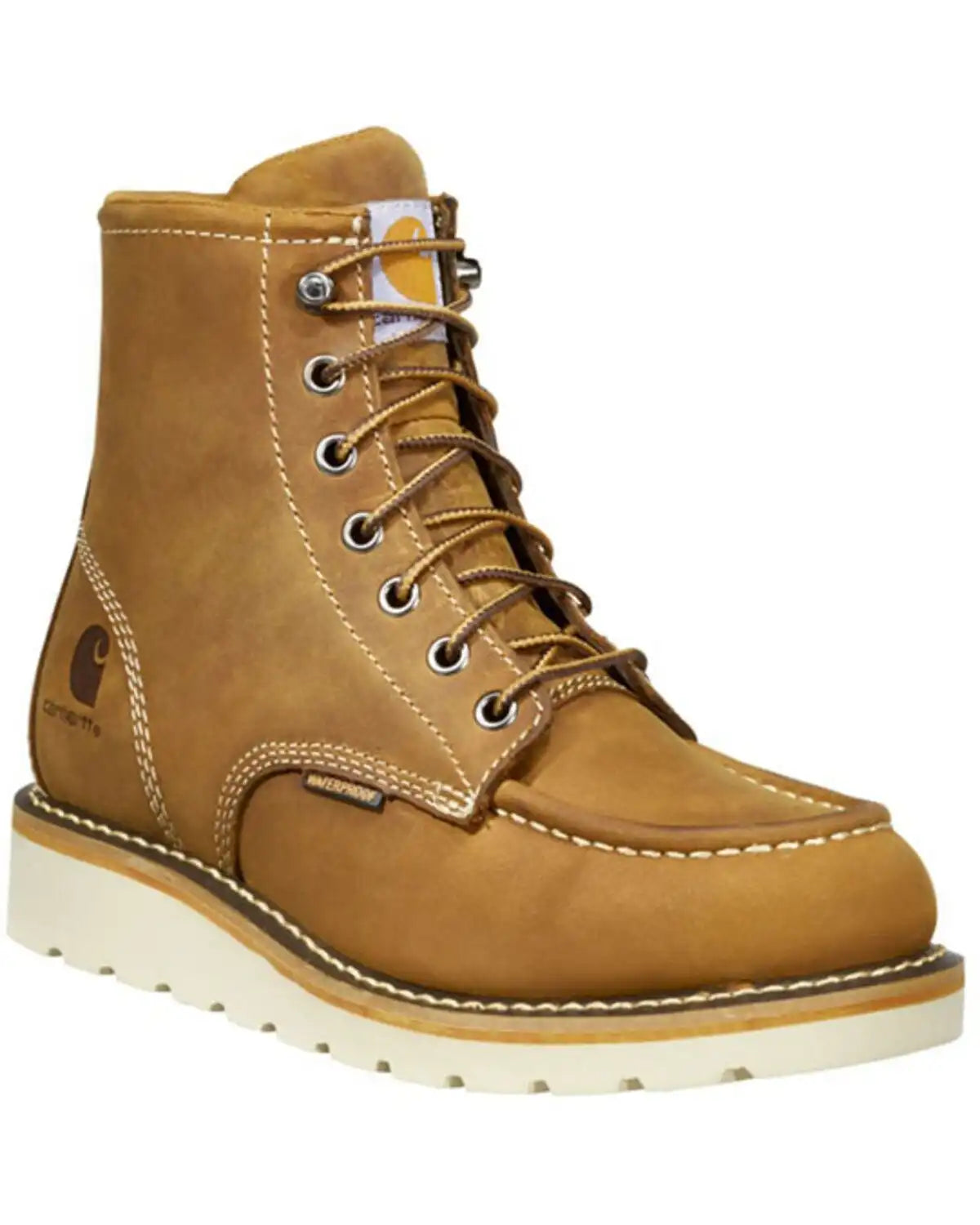 Carhartt Women's Wedge Sole Waterproof Moc Work Boots - Steel Toe