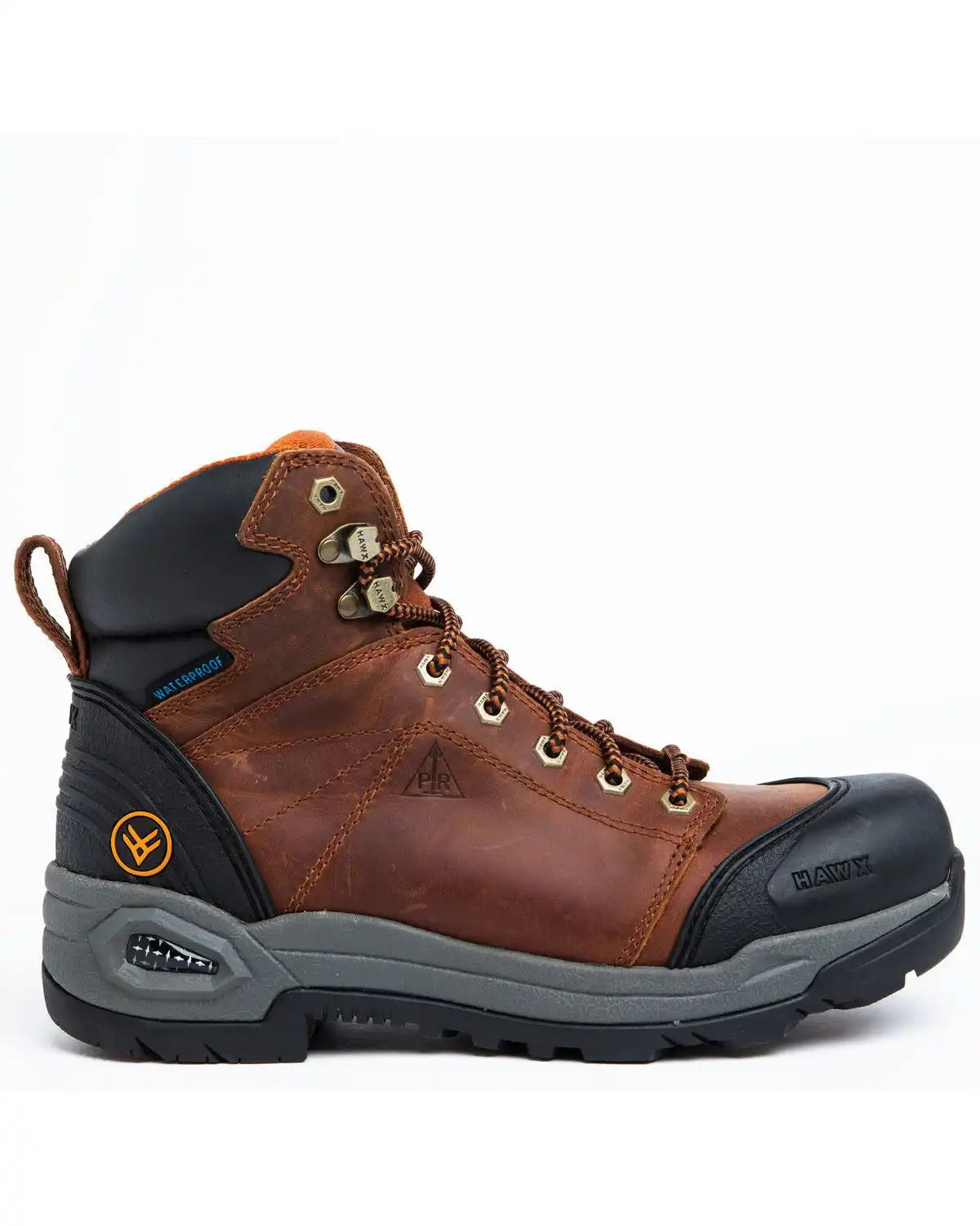 Hawx Men's 6" Lace-To-Toe Waterproof Work Boots - Composite Toe