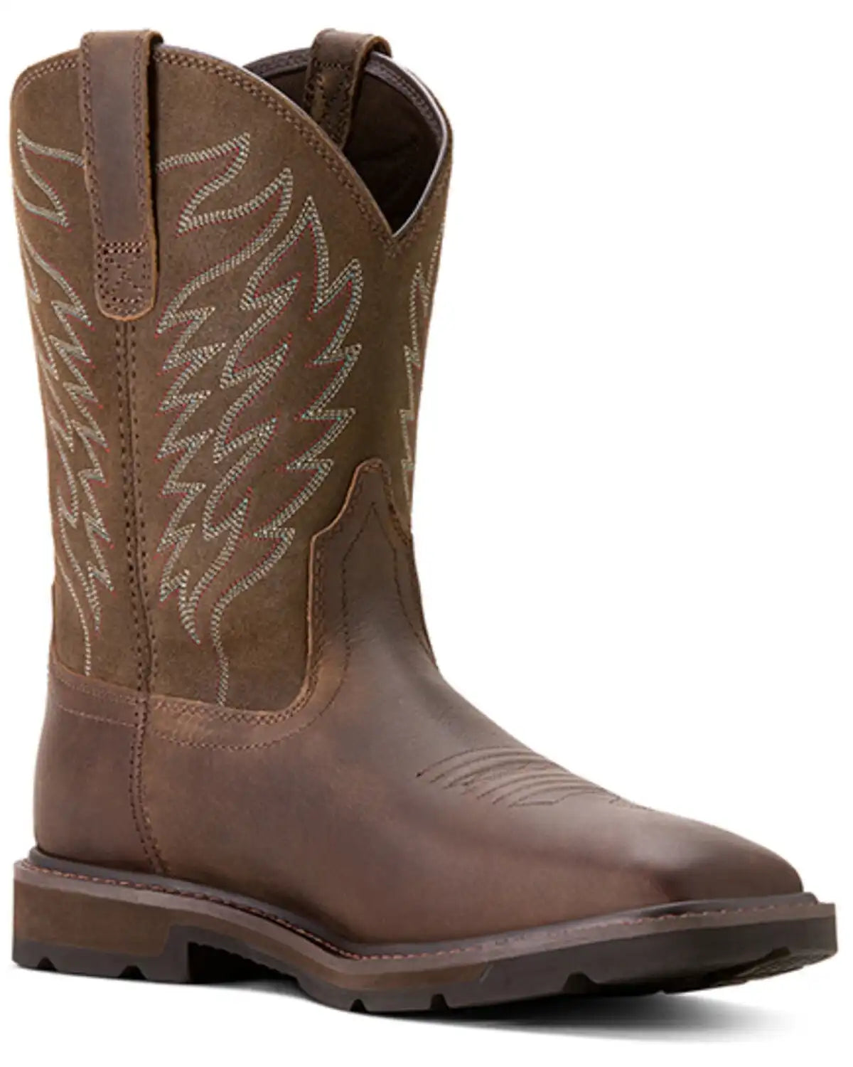 Ariat Men's Groundbreaker Western Work Boots - Soft Toe