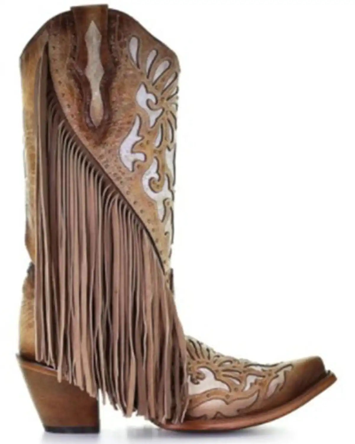 Corral Women's Embroidery & Studs Western Boots - Snip Toe