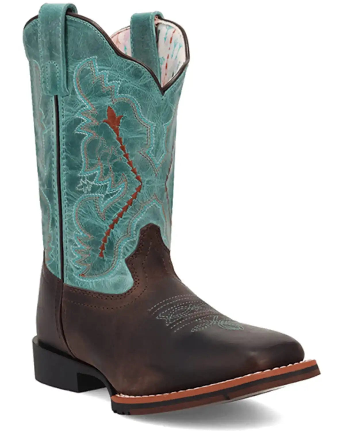 Dan Post Girls' Salina Western Boots - Broad Square Toe