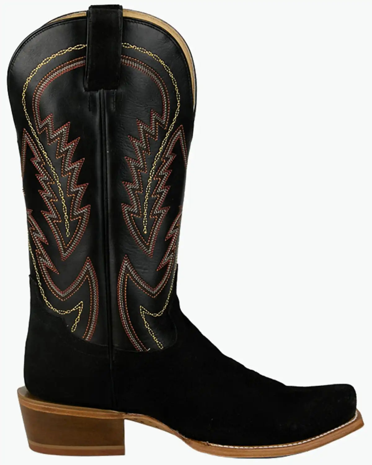 Tony Lama Men's Jax Ranchero Suede Western Boots - Square Toe