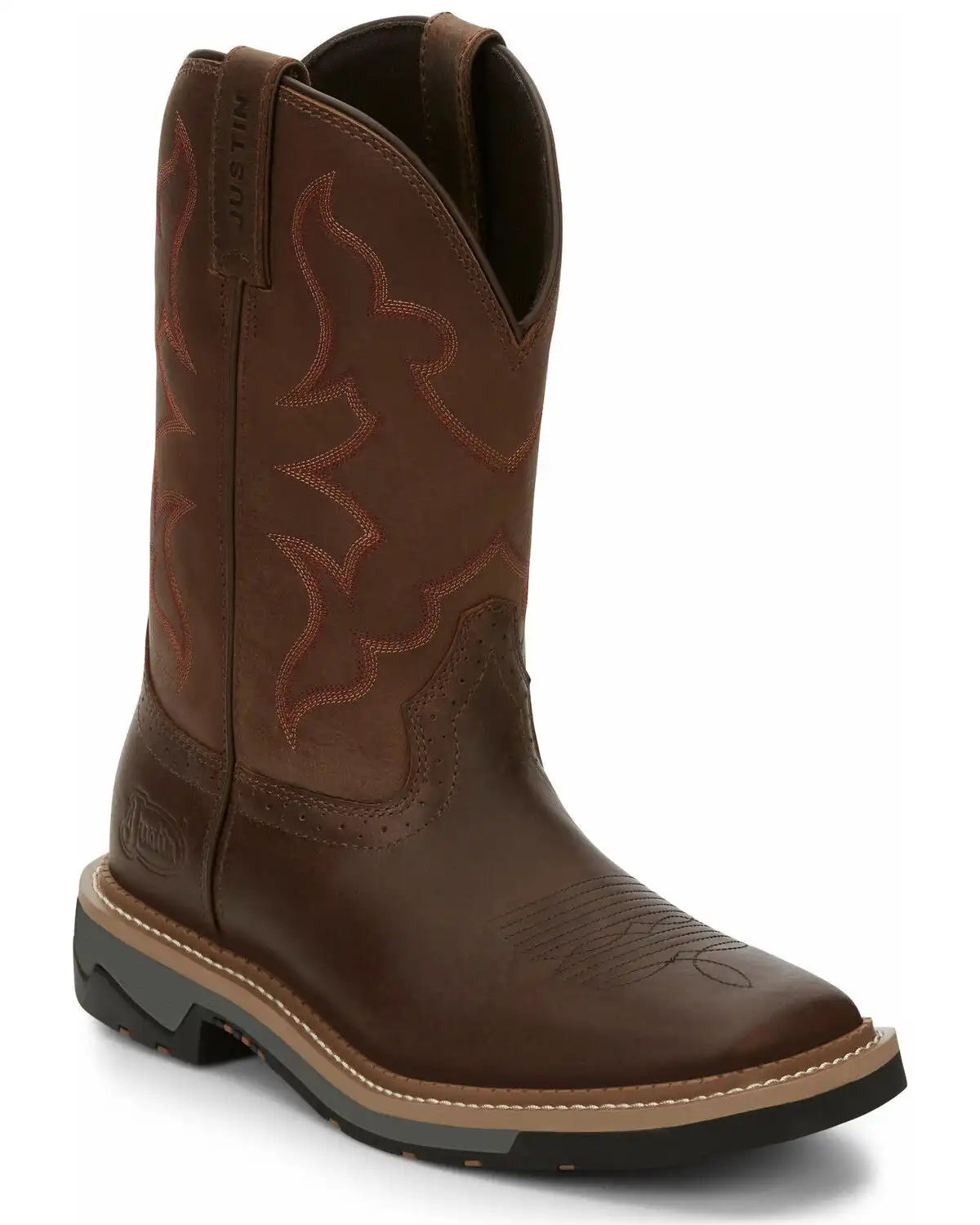 Justin Men's Boot Barn Exclusive Carbide Western Work Boots - Soft Toe