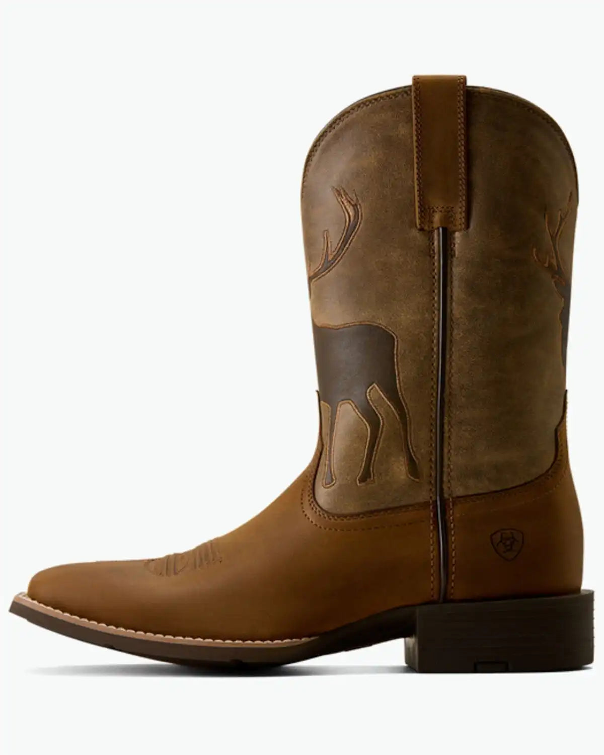 Ariat Men's Sport Buck Performance Western Boots - Broad Square Toe