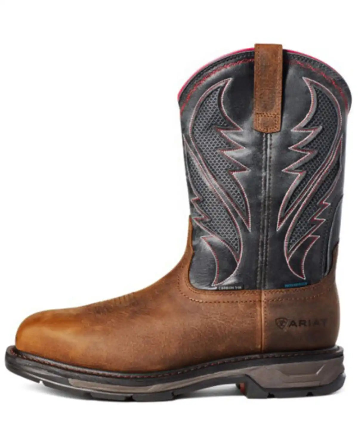 Ariat Men's 11" WorkHog® Waterproof Western Work Boots - Carbon Toe