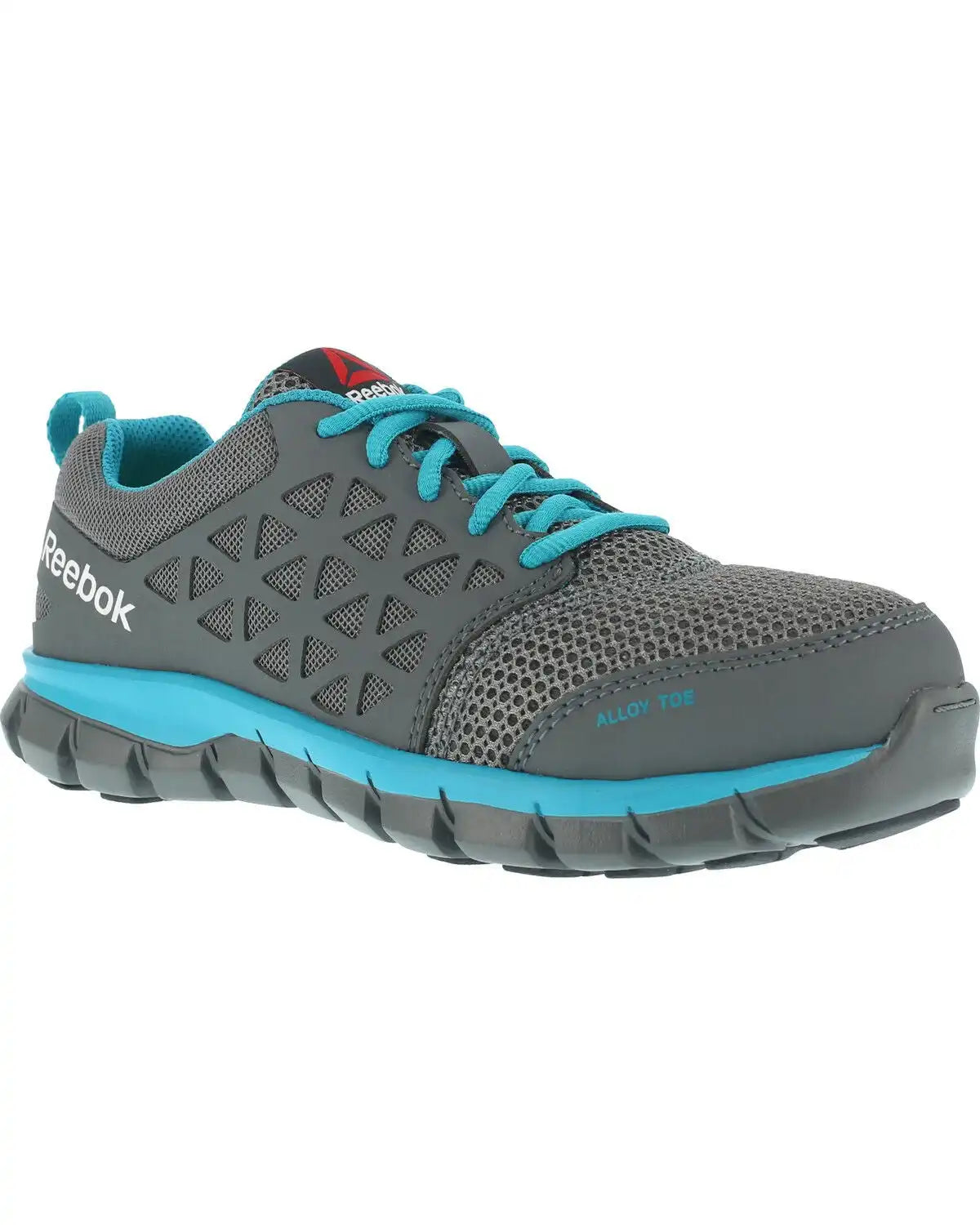 Reebok Women's Sublite Cushion Athletic Work Oxfords - Alloy Toe