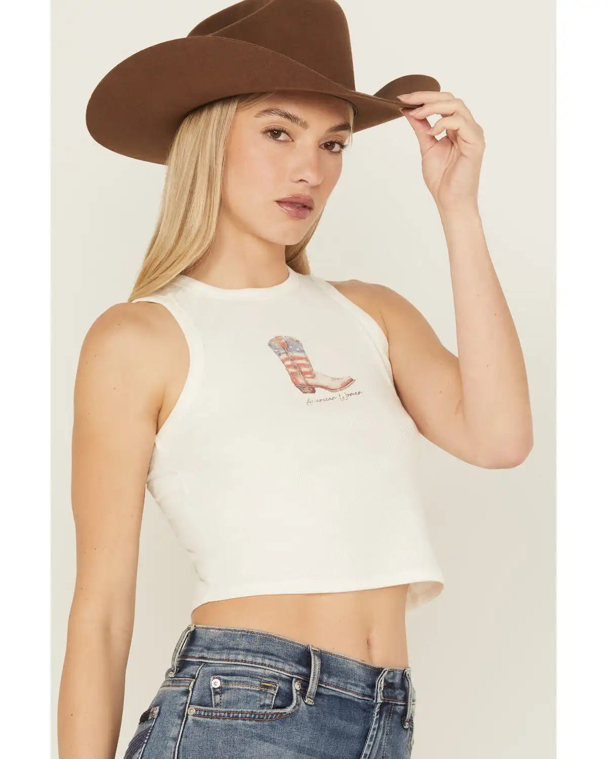 Originality Women's American Women Graphic Tank