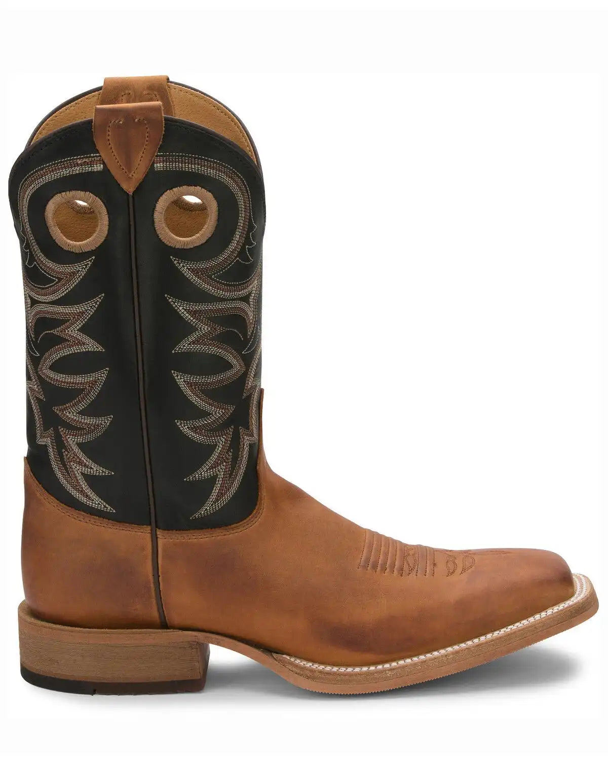 Justin Men's Caddo Bent Rail Performance Western Boots - Broad Square Toe