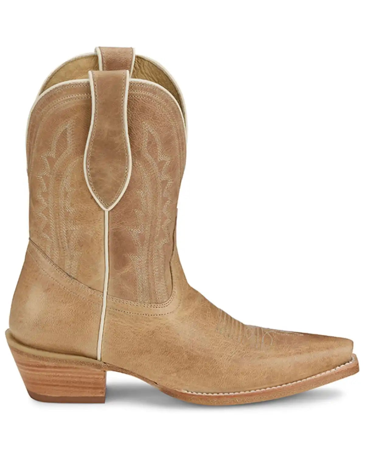 Tony Lama Women's Areli Western Booties - Snip Toe