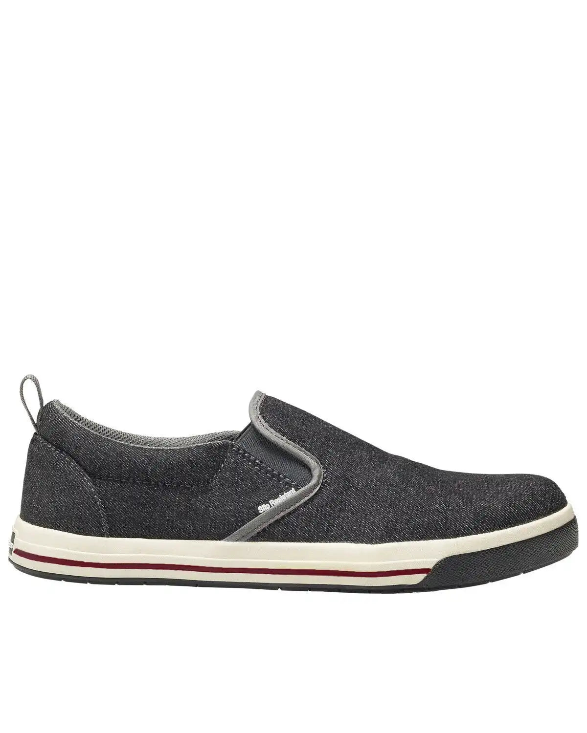 Nautilus Women's Westside Black Slip-On Work Shoes - Steel Toe