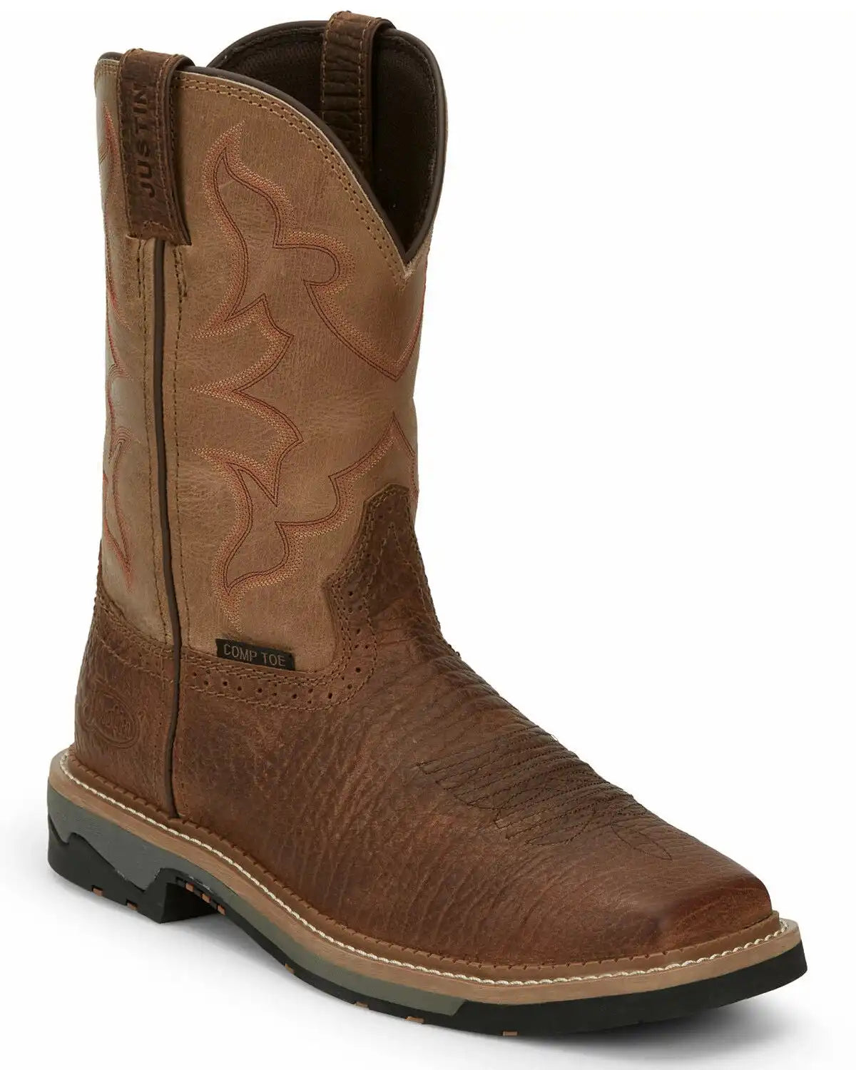 Justin Men's Boot Barn Exclusive Carbide Western Work Boots - Composite Toe