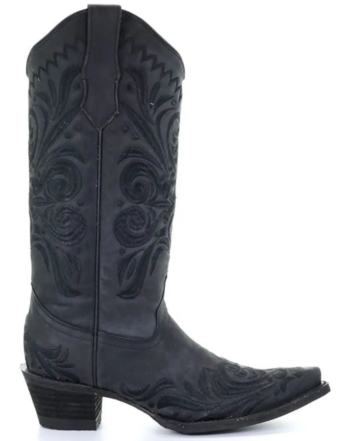 Circle G Women's Filigree Western Boots - Snip Toe