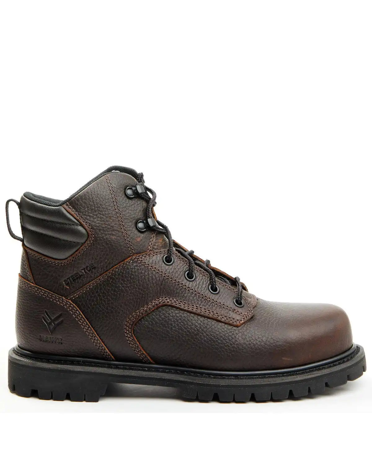Hawx Men's 6" Lace-Up Work Boots - Steel Toe