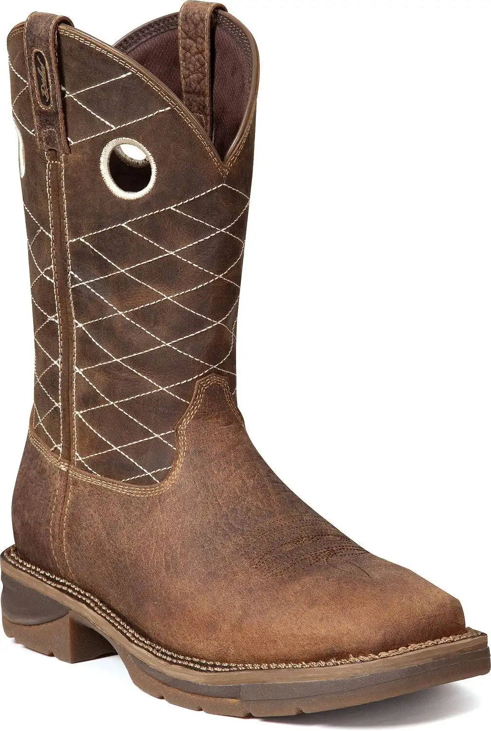 Durango Men's Workin' Rebel Brown Western Boots - Composite Toe