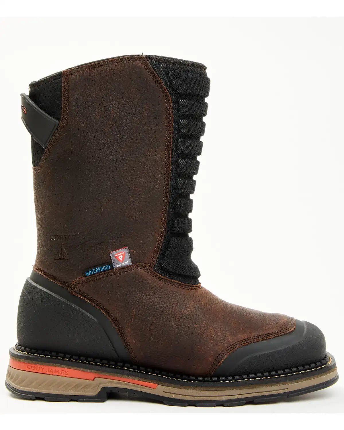 Cody James Men's 11.5" Pull-On Insulated Work Boots - Composite Toe
