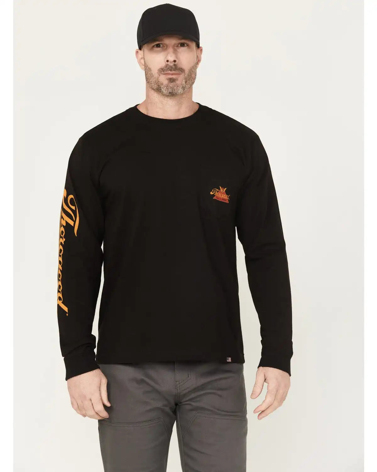 Thorogood Men's USA Logo Long Sleeve Work T-Shirt