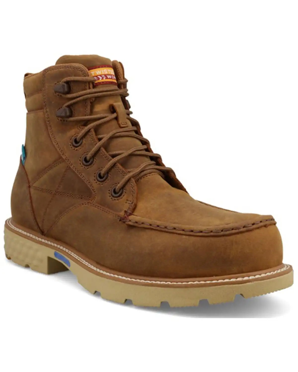 Twisted X Men's 6" Lace-Up Work Boots - Composite Toe