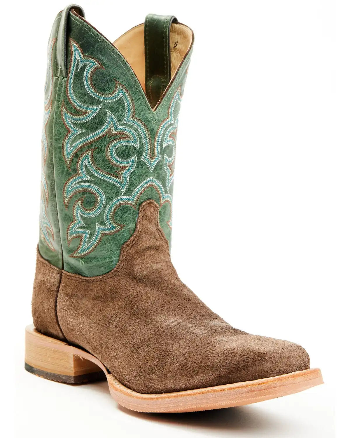 Justin Men's Fergus Roughout Performance Western Boots - Square Toe