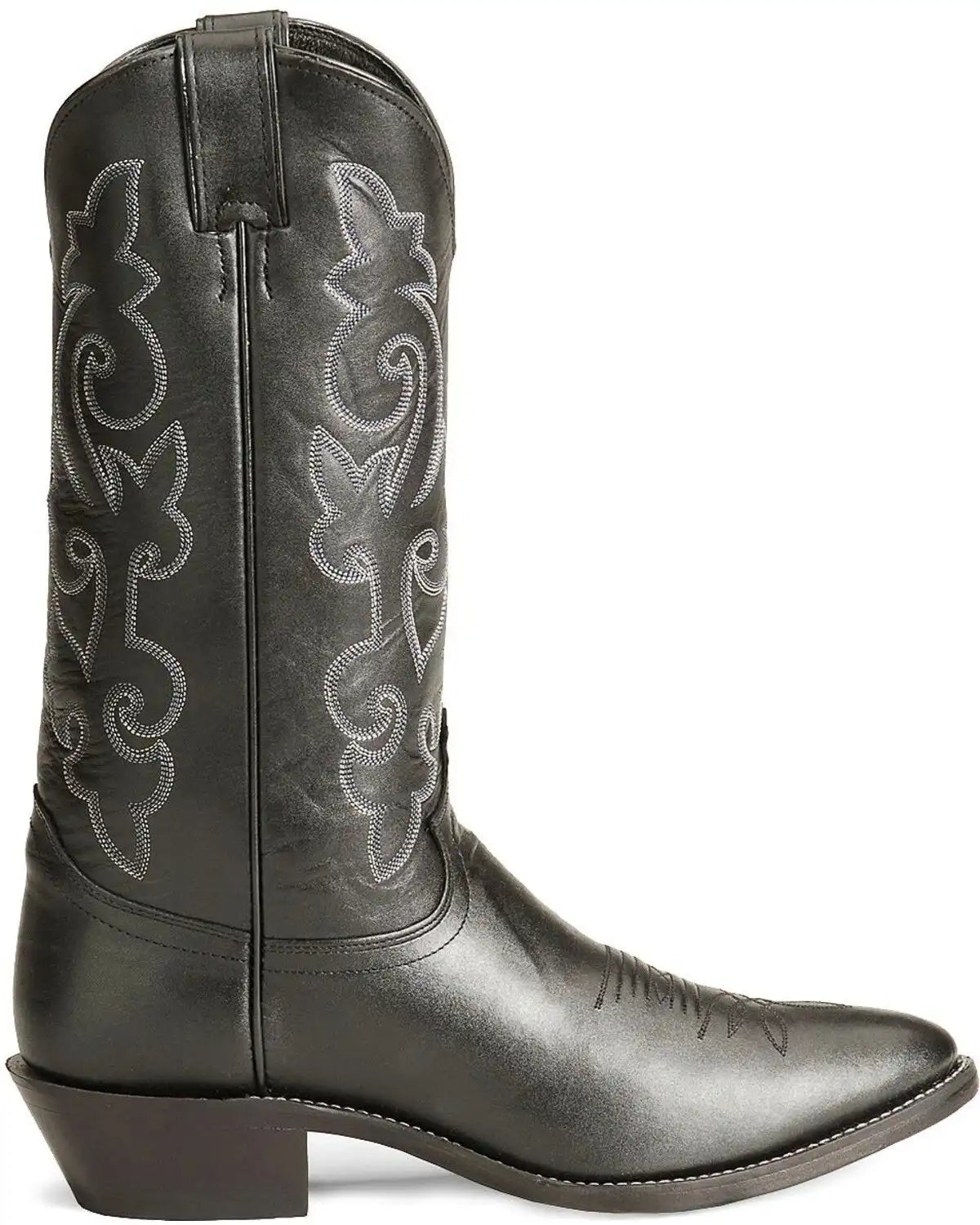 Justin Men's London Calfskin Western Boots - Round Toe