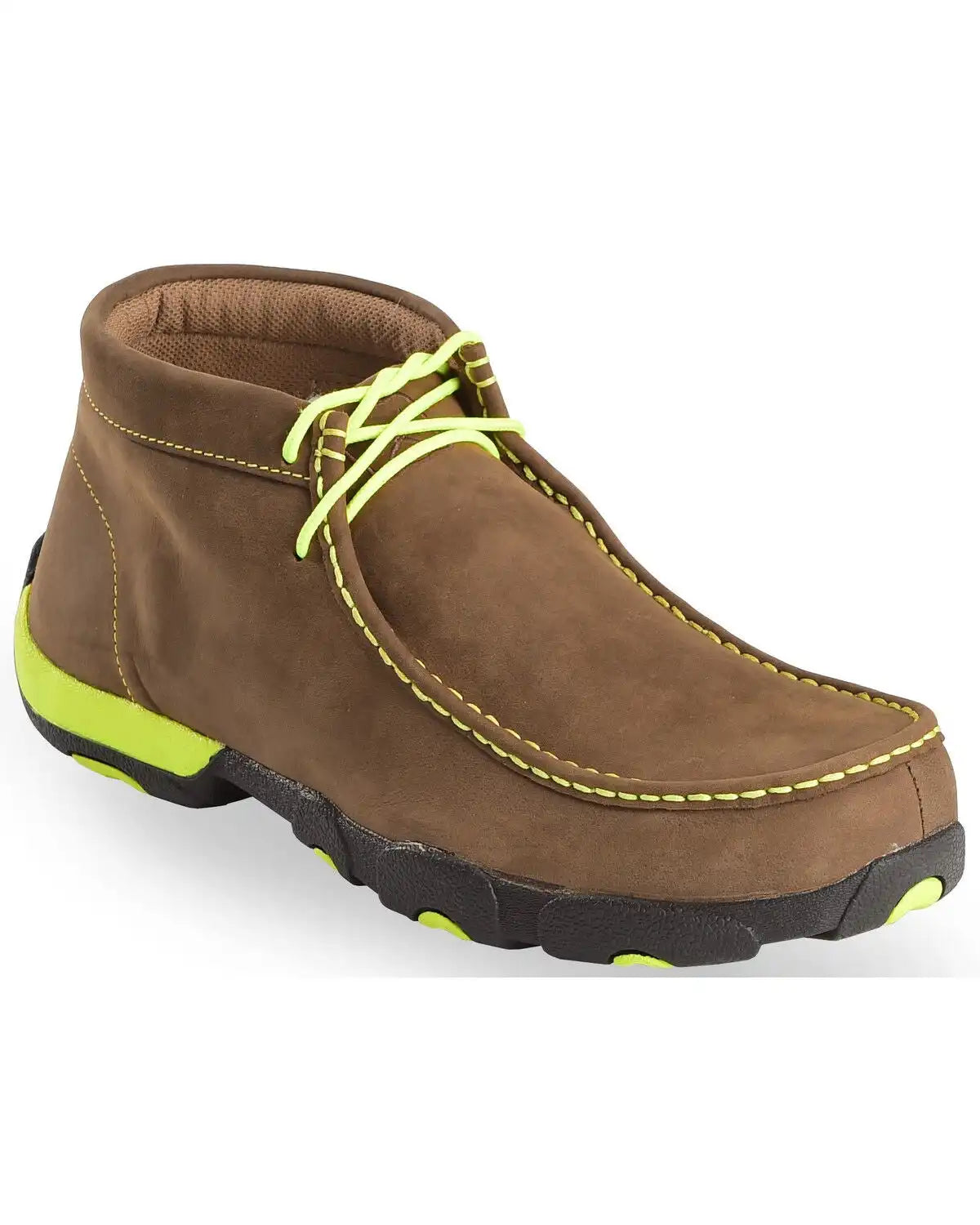 Twisted X Men's Lace-Up Driving Mocs - Steel Toe